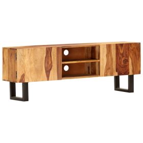 TV Stand 51.2"x11.8"x18.5" Solid Wood Sheesham