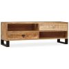 TV Stand Solid Wood Mango 47.2"x11.8"x15.7"