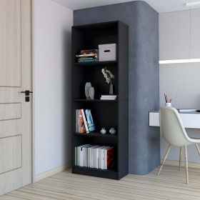 Bookcase Benzoni, Office, Black