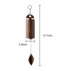 Outdoor Wind Chimes Heroic Windbell Antique Wind Bell, Deep Resonance Serenity Bell, Metal Cylinder Wind Chimes -S Size