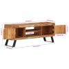 TV Stand 44.1"x11.8"x17.7" Solid Wood Reclaimed