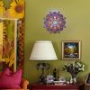 Lotus Mandala Yoga Wall Lamp, Bohemain Style Wood Wall Scone, Ambient Night lights, Creative Gifts