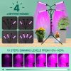 4 Head LED Grow Light with Stand for Indoor Plants Full Spectrum Plant Grow Lamp