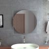 Salerno Mirror; Square Shape; Sandblasting Borders -Mirrored Glass