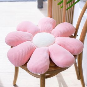 Bed and Breakfast Cushion Small Daisy Petal Cushion (Option: Pink Little Zou Ju-50cm)