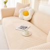 Cream style sofa cover all-in-one new 2024 all-season universal anti cat scratch elastic thickened universal sofa cover cover