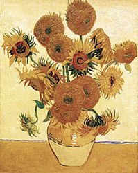 Vase With Sunflowers-24x36 (Option: 2076~11x14_FL)