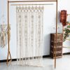 Boho Macrame Curtain for Window Doorway Room Divider Large Long Macrame Wall Hanging Bohemian Home Wedding Decor