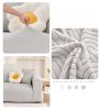 Cream style sofa cover all-in-one new 2024 all-season universal anti cat scratch elastic thickened universal sofa cover cover