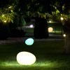 Solar Cobblestone Garden LED Light