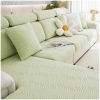 Jacquard velvet full set sofa cover, new fabric, sofa special anti slip sticker, sofa cover, backrest cover, towel