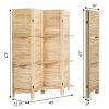 4 Panel Freestanding Folding Hinged Room Divider