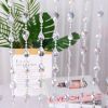 Crystal Beaded Curtain Acrylic Hanging Door Beads String Curtain for Doorway Party Wedding Decor 35.5 x 79 Inces