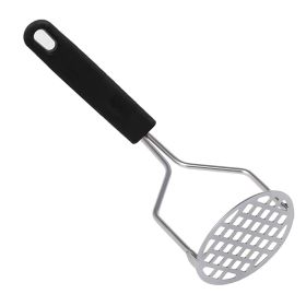 Potato Masher Stainless Steel Wire Masher, Potato Press Smasher Mashed Potatos (Color: silver)